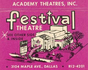 festival-theatre_cook-collection_degolyer_smu_matchbook-cover