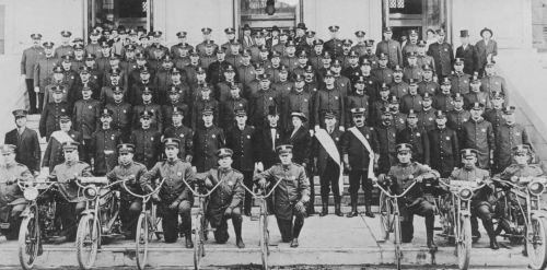 dallas-police-dept_opening-of-city-hall_101714_cook-colln_degolyer_smu