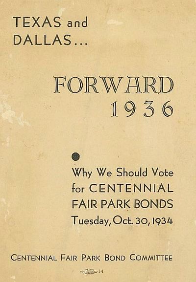 centennial-bond-issue_front-cover_cook-collection_degolyer_SMU_sm