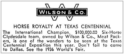 wilson-co_clydesdales_1936_ebay_back