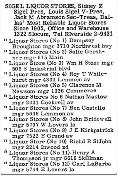 sigels-stores_1965-dallas-directory