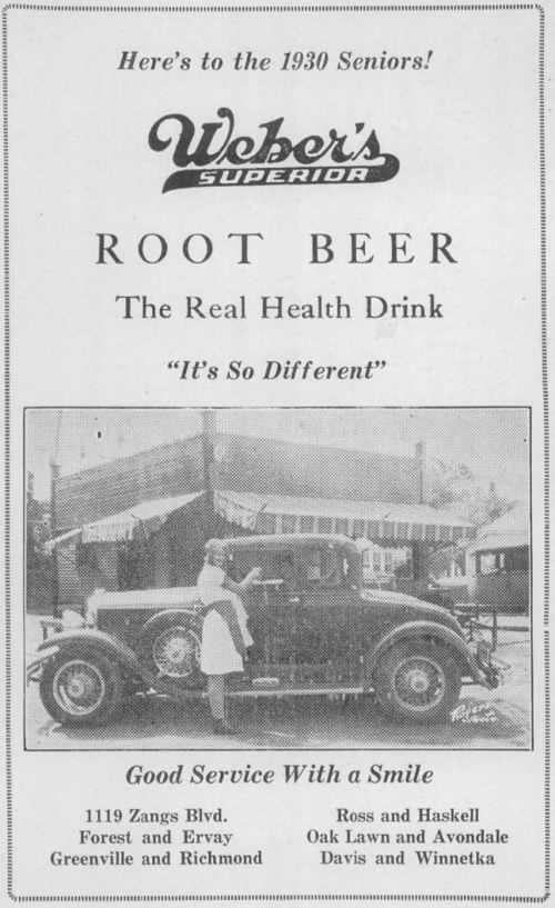 ad-webers-root-beer_1930-dallas-technical-high-school-yrbk_frank-rogers