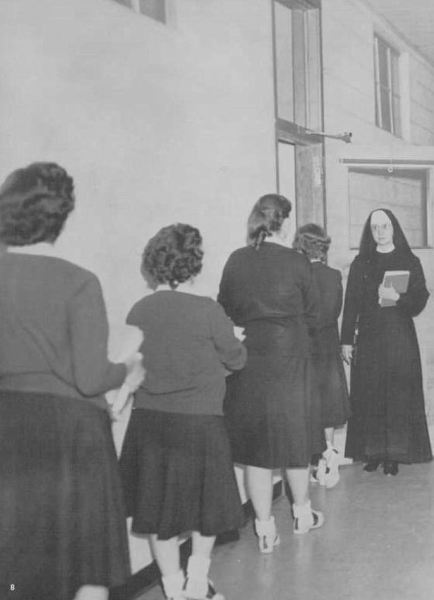 OLGC_1960-yrbk_hallway