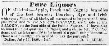 pure-liquors_no-strychnine_dallas-herald_1858
