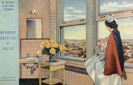 methodist-hospital_postcard_1944_ebay