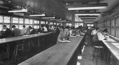 southwestern-medical-college_1944 yrbk_students_microscopes