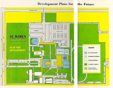 st-marks_development-plan_1965-yearbook