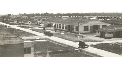 WWI_love-field_marching-drills_ca-1918_degolyer-library_SMU